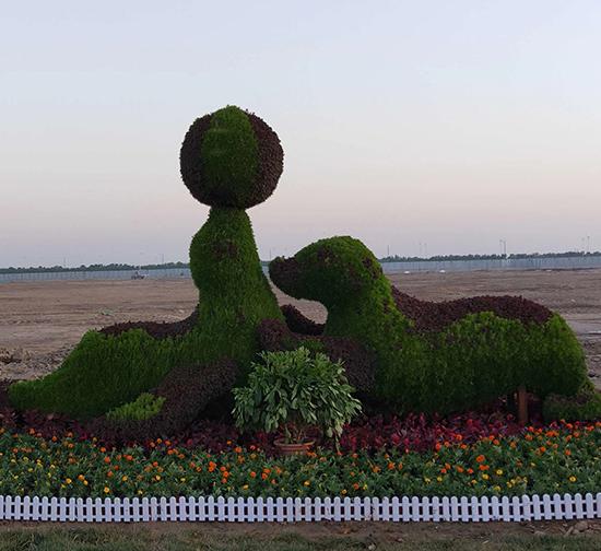 辽宁专业五色草植物造型制作